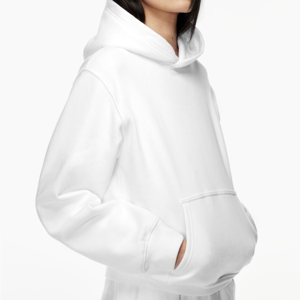 TNA White Pullover Hoodie